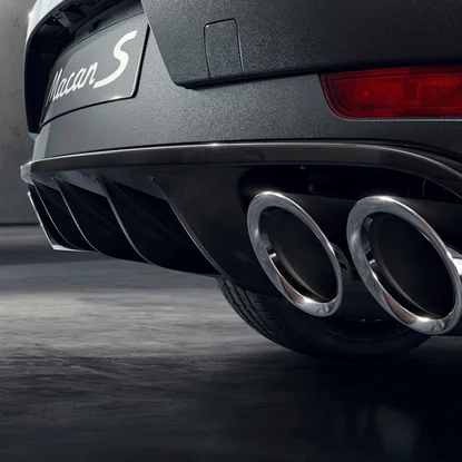 Detalhes de design e acabamento Porsche