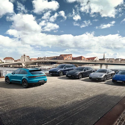 Modelos Porsche disponiveis para busca