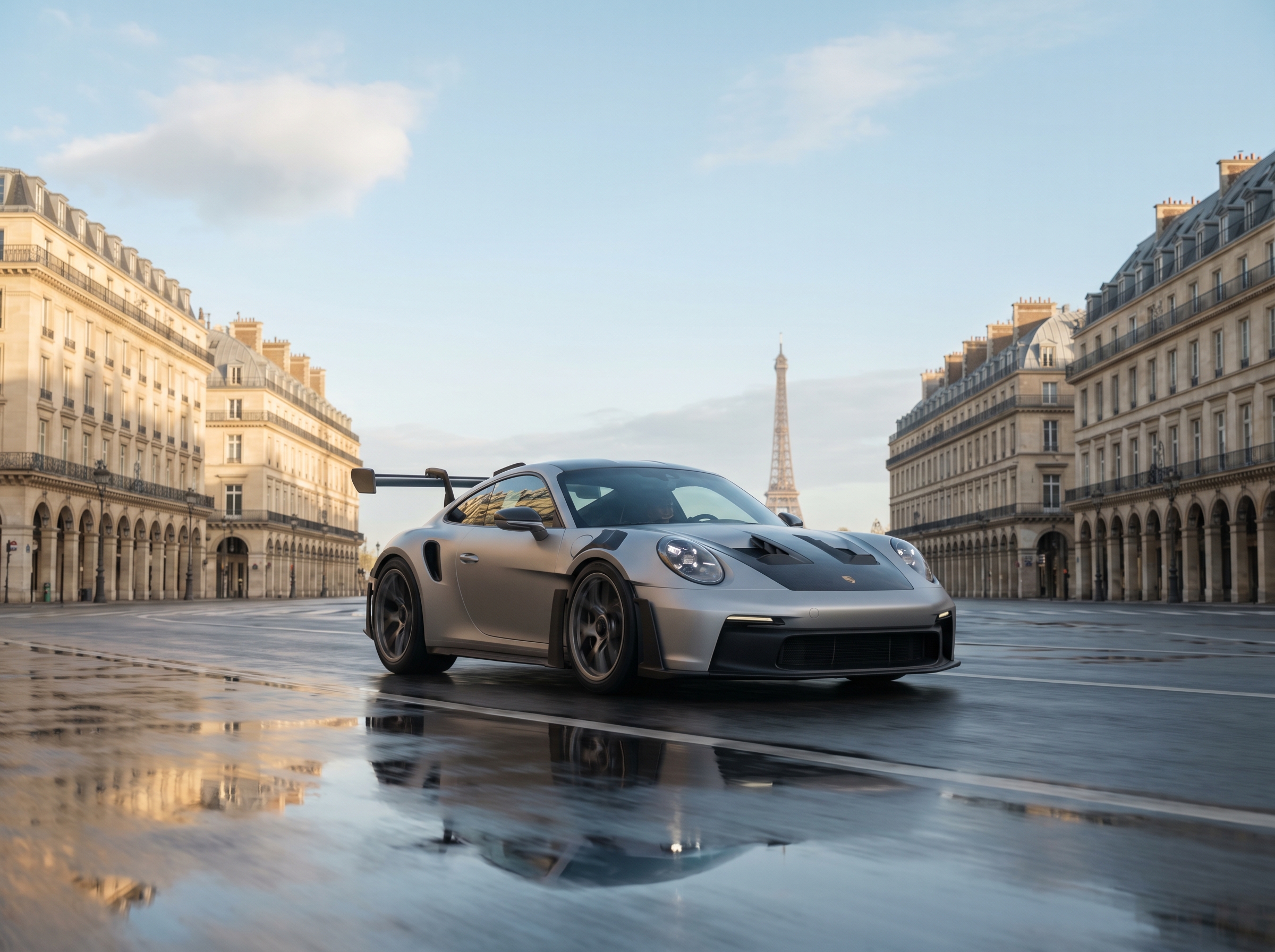 Novo Porsche 911 S/C em imagem cinematografica
