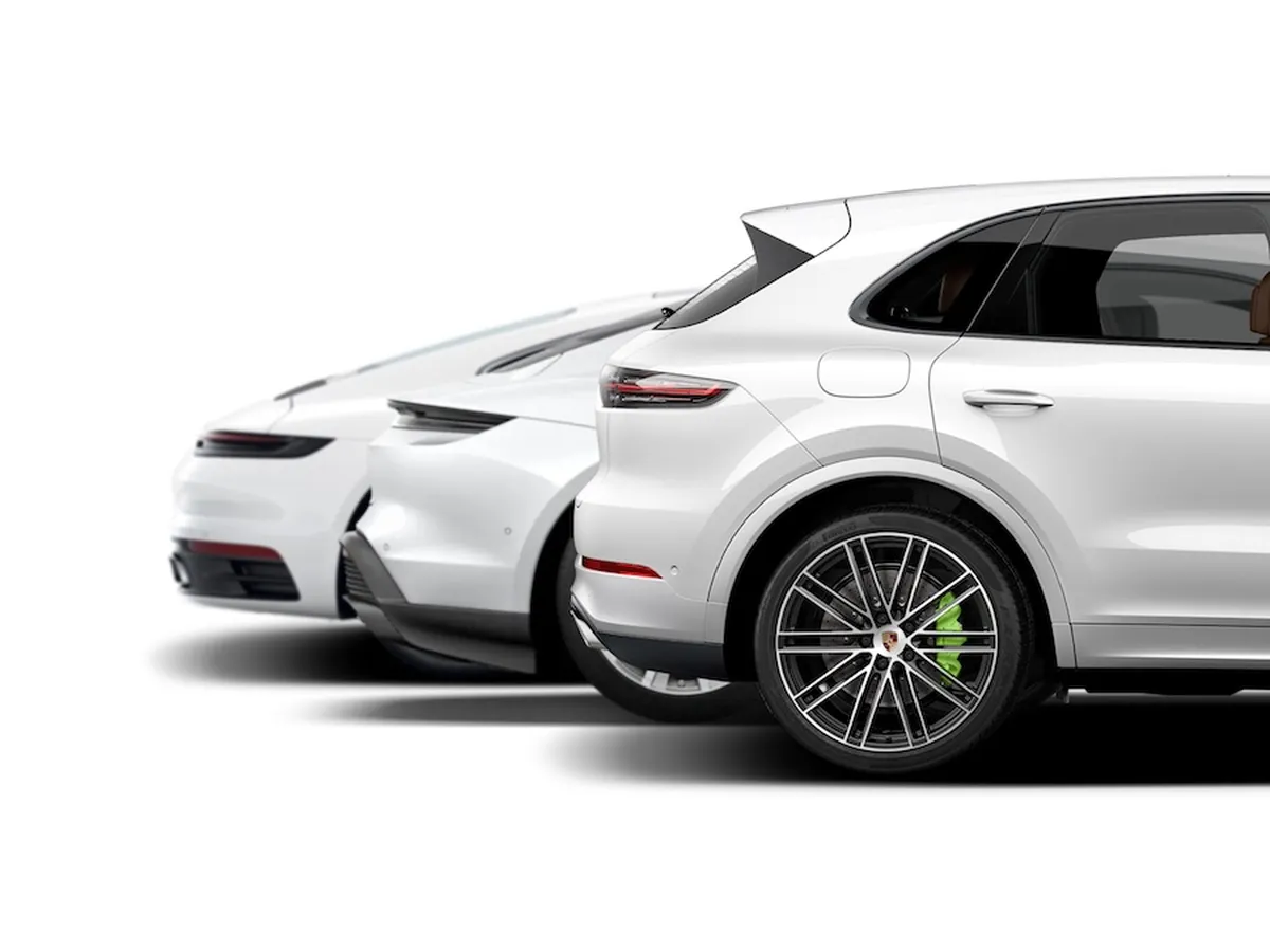 Porsche em destaque para busca de veiculos
